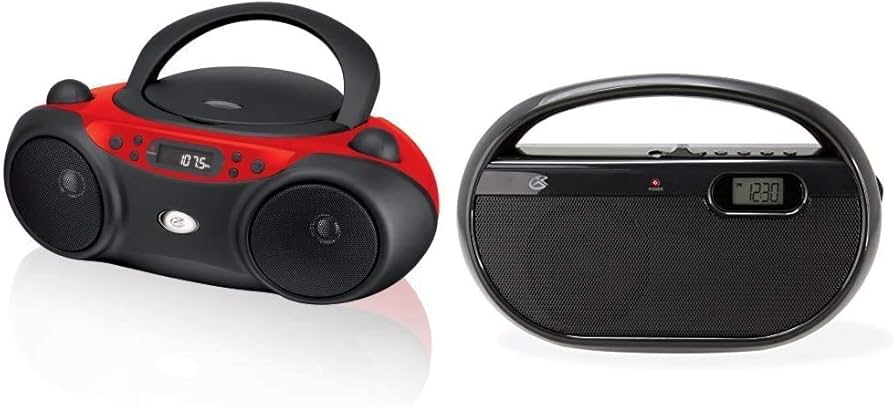 (未使用･未開封品)　AM/FM/CD/MP3 Boombox Radio CD Player by GPX 60wa65s 未使用・未開封品) AM/FM/CD/MP3 Boombox Radio CD Player by